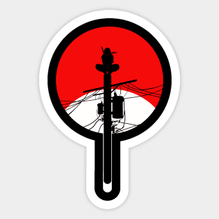 Itachi Uchiha Logo Sticker